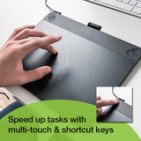 Wacom Intuos Photo Pen & Touch Small Tablet (Black) - CoolGraphicStuff.com
