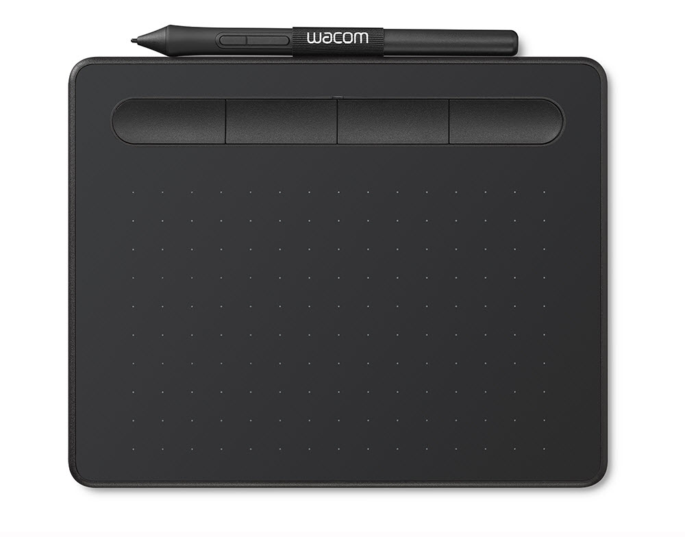 Wacom Intuos Creative Pen Tablet Black Small Box 1 Year Warranty - CTL –