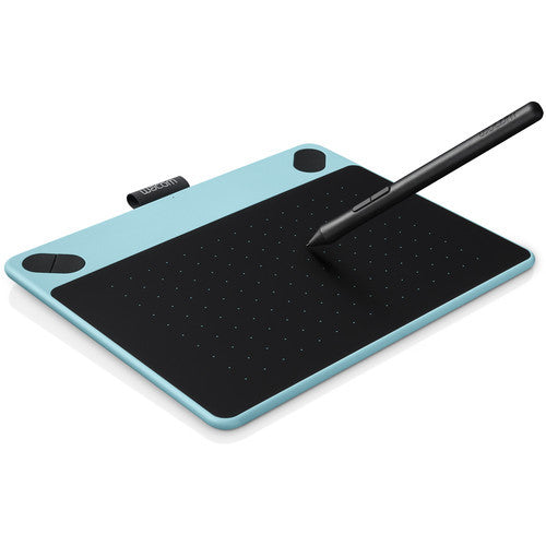 Wacom Intuos Draw Pen Small Tablet (Mint Blue) CTL490DB - CoolGraphicStuff.com