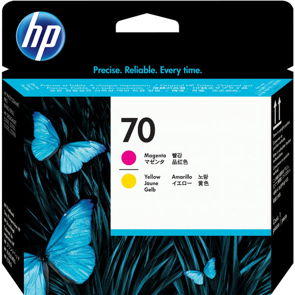 HP 70 Magenta and Yellow Printhead - C9406A - CoolGraphicStuff.com