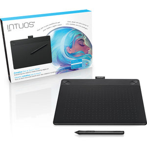 Wacom Intuos Art Pen & Touch Medium Tablet (Black) CTH690AK - CoolGraphicStuff.com