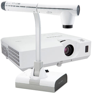 Elmo TT-12iD Interactive Document Camera with CP-EW302N Projector Bundle - MFR # 1349-82 - CoolGraphicStuff.com