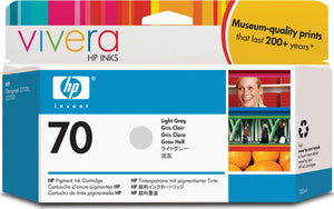 HP 70 Light Gray Ink Cartridge - C9451A - CoolGraphicStuff.com