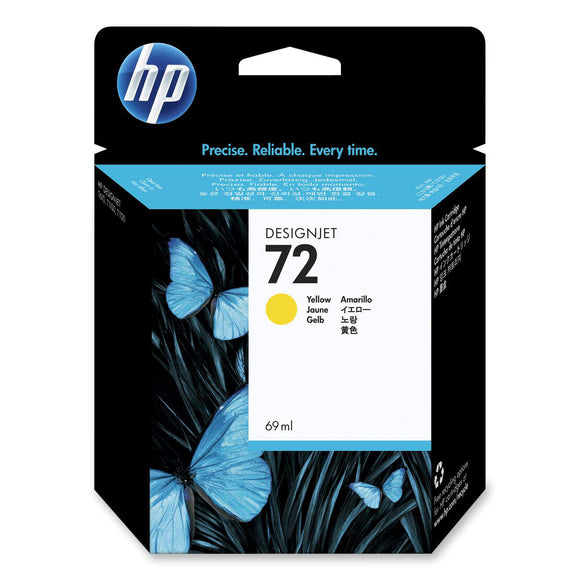 HP 72 C9400A Yellow Ink Cartridge - CoolGraphicStuff.com