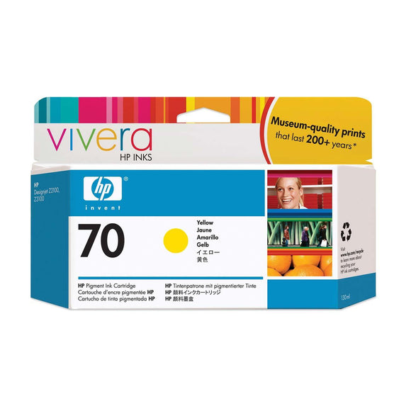 HP 70 Yellow Ink Cartridge - C9454A - CoolGraphicStuff.com