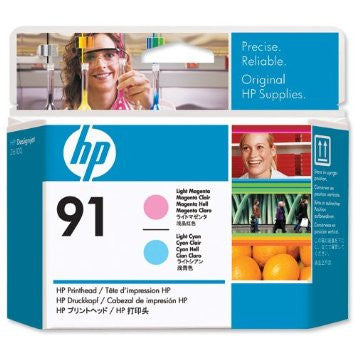 HP 91 Light Magenta and Light Cyan Printhead - C9462A - CoolGraphicStuff.com