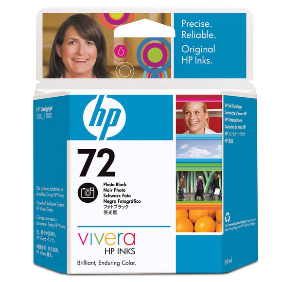 HP 72 C9397A Photo Black Ink Cartridge - CoolGraphicStuff.com