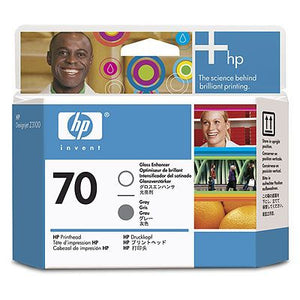 HP 70 Gloss Enhancer and Gray Printhead - C9410A - CoolGraphicStuff.com