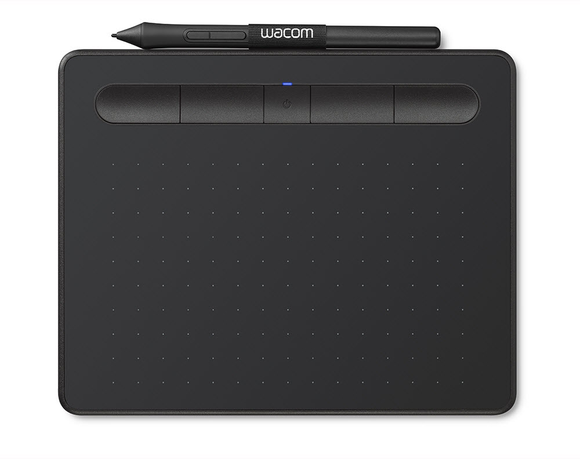 Wacom Intuos Creative Pen Tablet Black Small Box Bluetooth - 1 Year Warranty - CTL4100WLK0 - CoolGraphicStuff.com