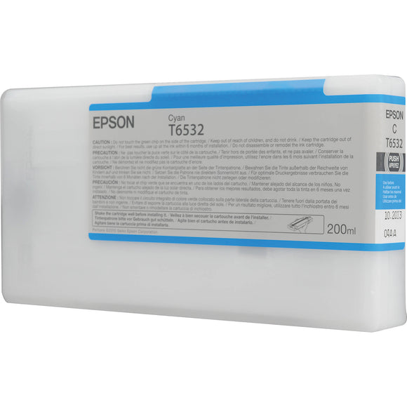 Epson UltraChrome Ink for the Epson Stylus Pro 4900 Inkjet Printer (Cyan, 200ml) - CoolGraphicStuff.com