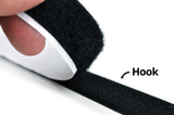 1 Inch Black Adhesive Back Hook Velcro - 25 Yd Roll - CoolGraphicStuff.com