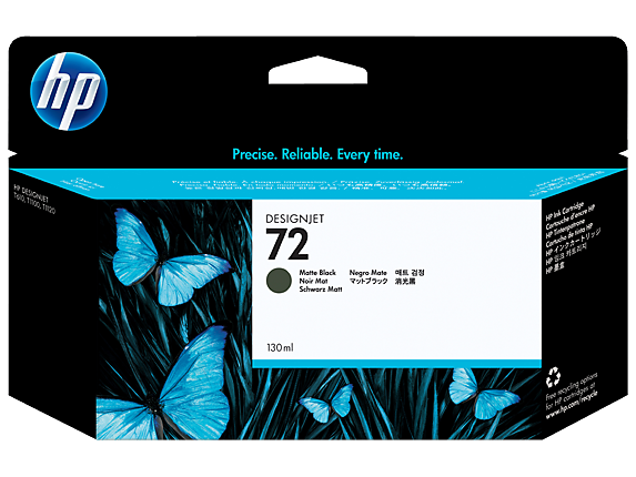 HP 72 C9403A Matte Black Ink Cartridge - CoolGraphicStuff.com