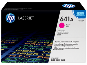 C9723A - HP Magenta Toner Cartridge - MAGENTA TONER/SMART PRINT CARTRIDGE FOR COLOR LJ 4600/4650 SERIES Laser - CoolGraphicStuff.com