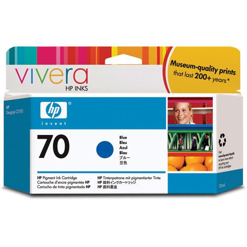 HP 70 Blue Ink Cartridge - C9458A - CoolGraphicStuff.com