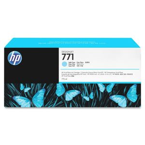 HP 771 Light Cyan Ink Cartridge - CE042A - CoolGraphicStuff.com