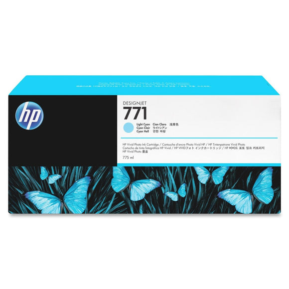 HP 771 Light Cyan Ink Cartridge - CE042A - CoolGraphicStuff.com