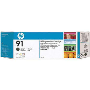 C9464A - HP 91 775-ml Pigment Matte Black Ink Cartridge for the HP Designjet Z6100 Printer, HP Designjet Z6100PS Printer - CoolGraphicStuff.com