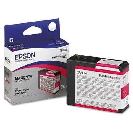 T580300 - Epson Stylus Pro 3800 - 80ml Magenta UltraChrome K3 Ink Cartridge - CoolGraphicStuff.com